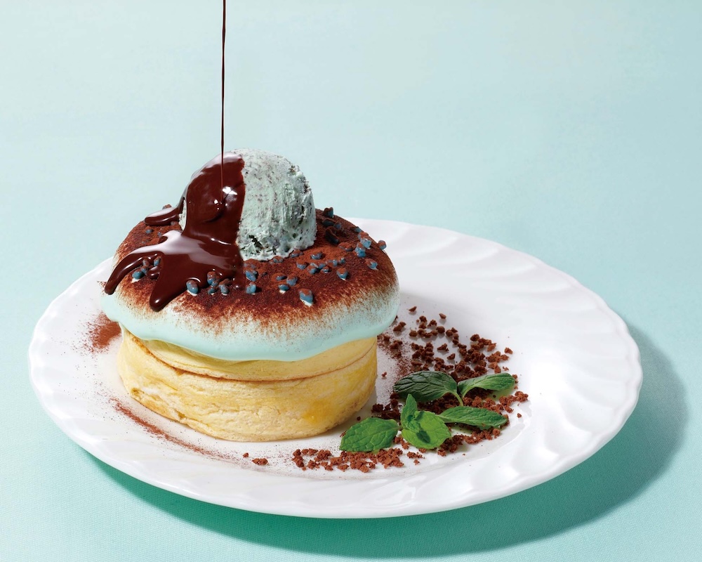 「チョコミントパンケーキ」イメージ