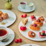 東京エディション虎ノ門にて販売される「チェリー エディション アフタヌーンティー（Cherry EDITION Afternoon Tea）」イメージ