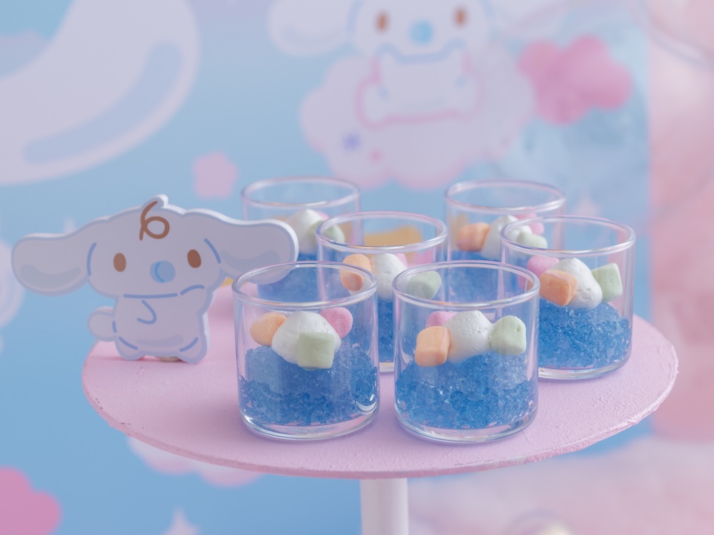 「シナモロール コラボレーションスイーツビュッフェ『Cinnamoroll Summer Sky Trip』」イメージ