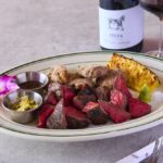 「KIAWE Wood Grilled Steak ランプ」150g・税込み3,080円、300g・税込み6,160円