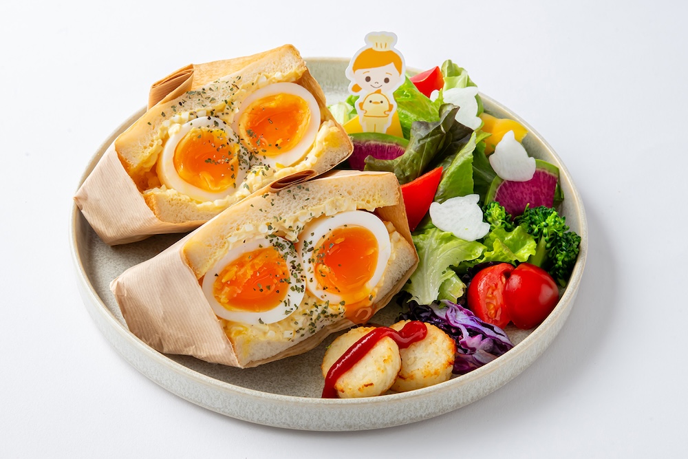 「ツインエッグのたっぷりたまごサンド」税込み1,480円