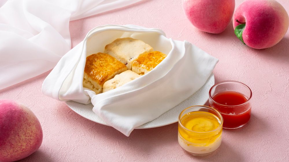 「Peach Afternoon Tea ～桃香る夏のひととき～」イメージ