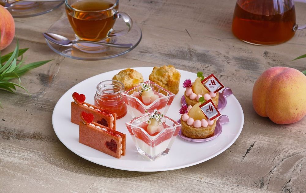 「サマーピーチアフタヌーンティー（Summer Peach Afternoon Tea）」イメージ