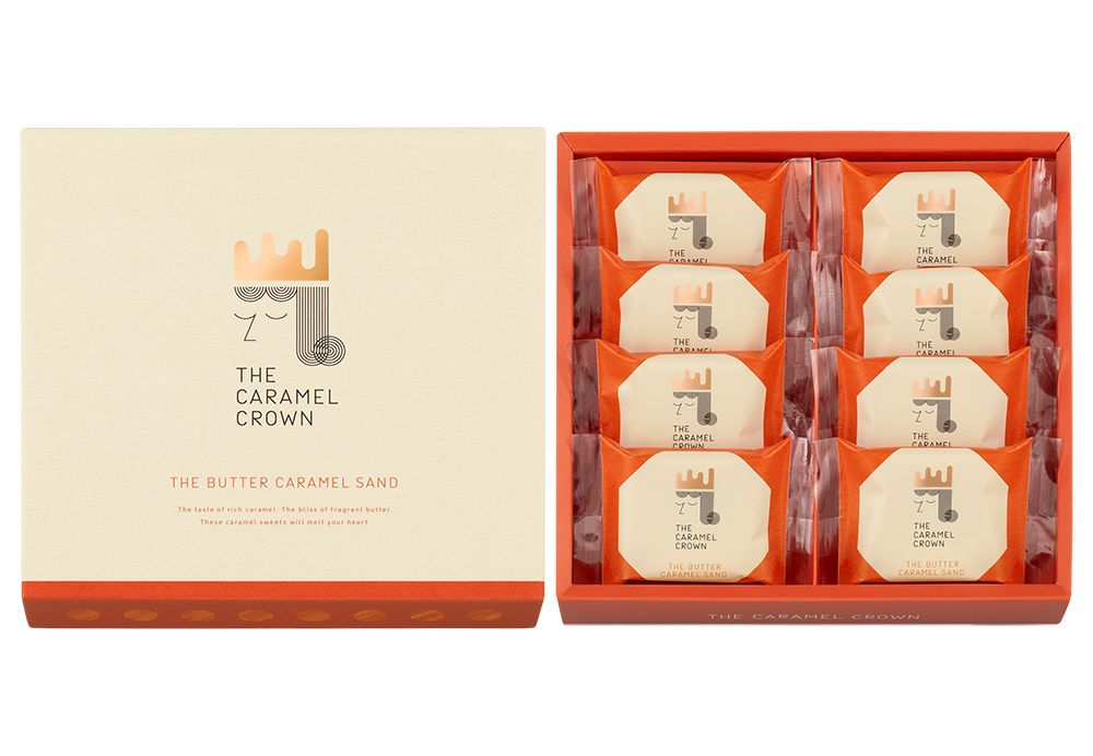 「THE バターキャラメルサンド」5個入り・税込み1,188円～