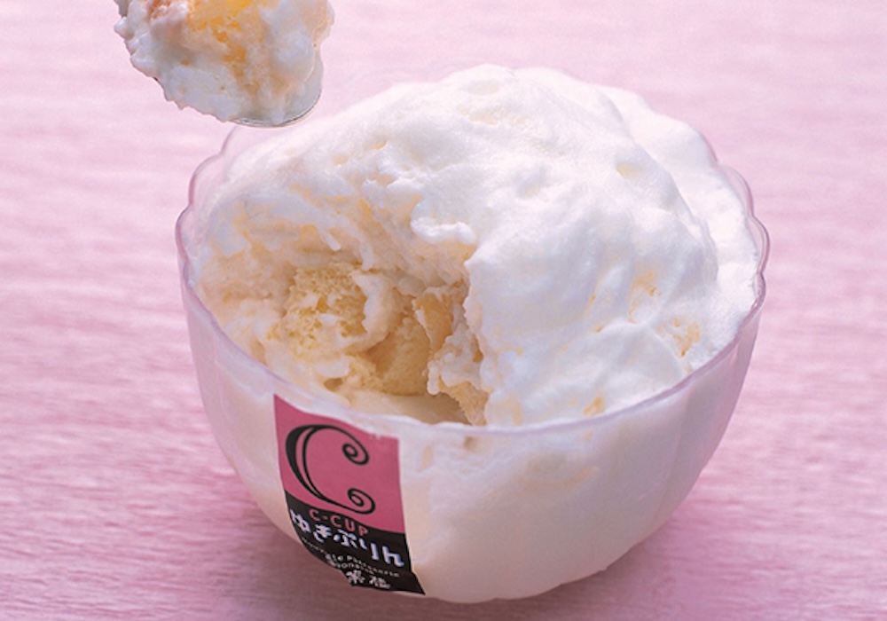 「北菓楼」の「Cカップゆきプリン」1個・税込み520円