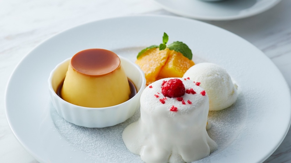 「夏のメルティーショートケーキプレートとお飲物」税込み1,573円