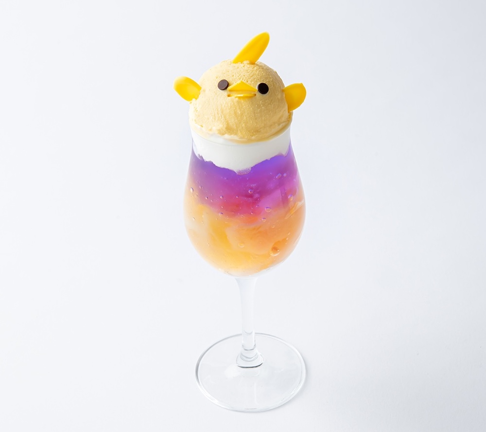 「夜のぴよりんパフェ」税込み1,380円