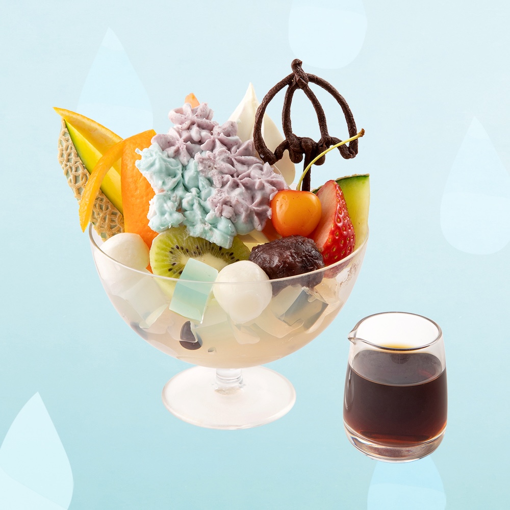 京急上大岡店限定「雨音クリームあんみつ」税込み2,200円
