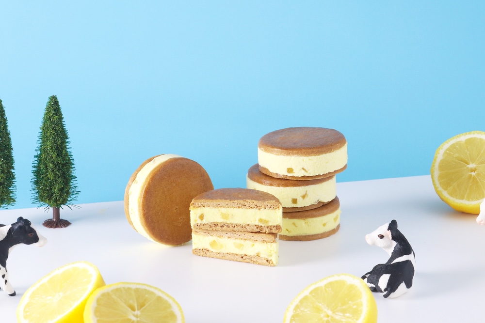 「リッチミルクサンド〈レモン〉」税込み410円