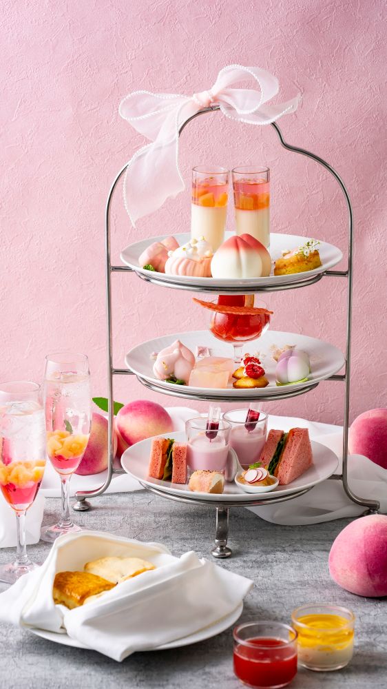 「Peach Afternoon Tea ～桃香る夏のひととき～」イメージ