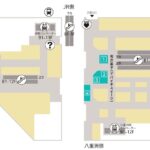 大丸東京店のマップビジュアル