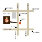 さかい珈琲富士店のマップビジュアル
