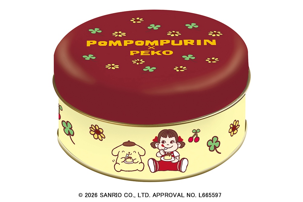 「ミルキー缶（ポムポムプリン）」税込み770円