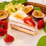 「パッションフルーツとチーズのムース」ピース・1,110円