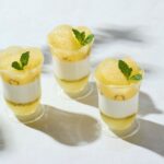 6月1日～8月31日に「スイーツ＆ギフト」にて販売される「ミントとゴールデンキウイのベリーヌ」税込み810円