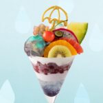 川越丸広店限定「梅雨のきらめきパフェ」税込み2,200円