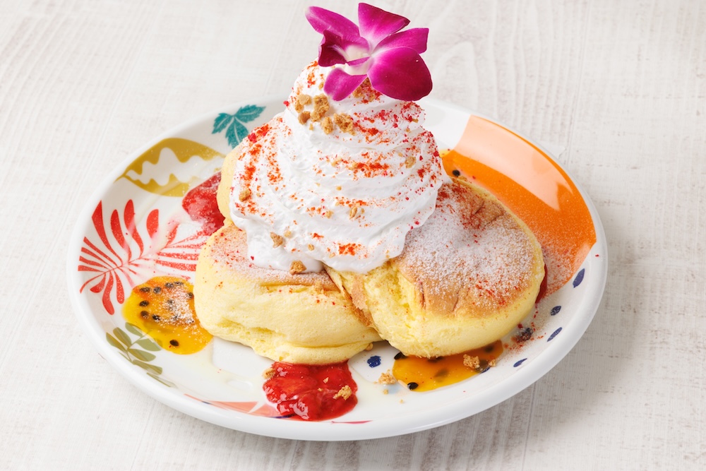 「ヘブンリーリリコイパンケーキ(HEAVENLY LILIKOI PANCAKES)」1,870円