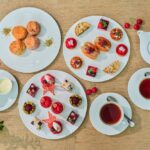 東京エディション虎ノ門にて販売される「チェリー エディション アフタヌーンティー（Cherry EDITION Afternoon Tea）」イメージ