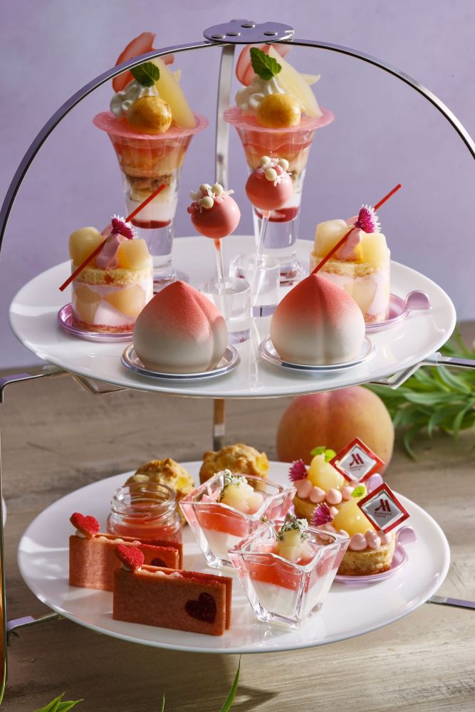「サマーピーチアフタヌーンティー（Summer Peach Afternoon Tea）」イメージ