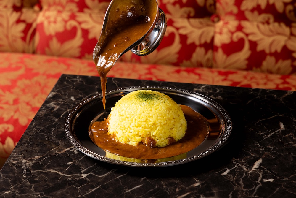 「白煙珈琲のカレーライス」税込み990円