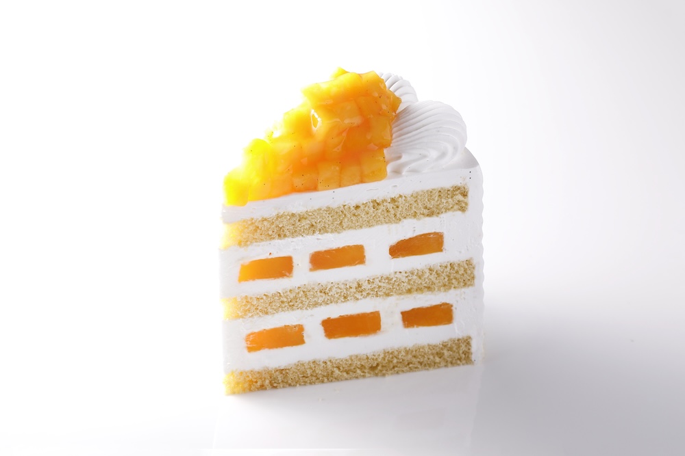 東京・大阪で販売される「スーパーマンゴーショートケーキ」テイクアウト・2,700円