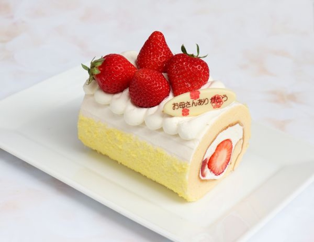 「母の日のロールケーキ」イメージ