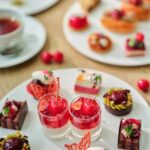 東京エディション虎ノ門にて販売される「チェリー エディション アフタヌーンティー（Cherry EDITION Afternoon Tea）」イメージ