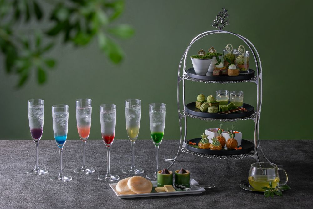 「THE 抹茶 Afternoon Tea（推し活ドリンク1杯付き）」税込み7,400円