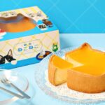「NEKO NEKO Summer Vacation〜喫茶店に集うねこたち〜」に合わせた新デザインの「ねこねこチーズケーキ」イメージ