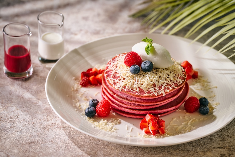 アラカルト「Pink Palace Pancakes」税込み3,200円