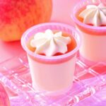 8月25日まで販売中の「山梨県産白桃杏仁豆腐」税込み194円