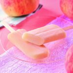 9月下旬頃まで販売中の「果実食感バー 白桃」1本・税込み81円〜