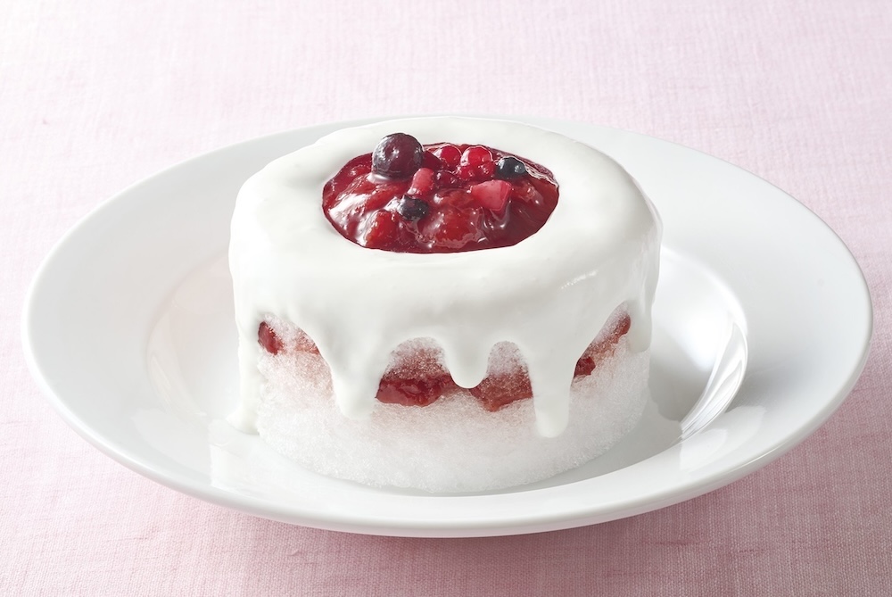 「苺みるくのショートケーキ氷」税込み989円