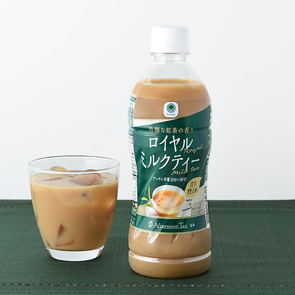 販売中の「ロイヤルミルクティー」税込み150円