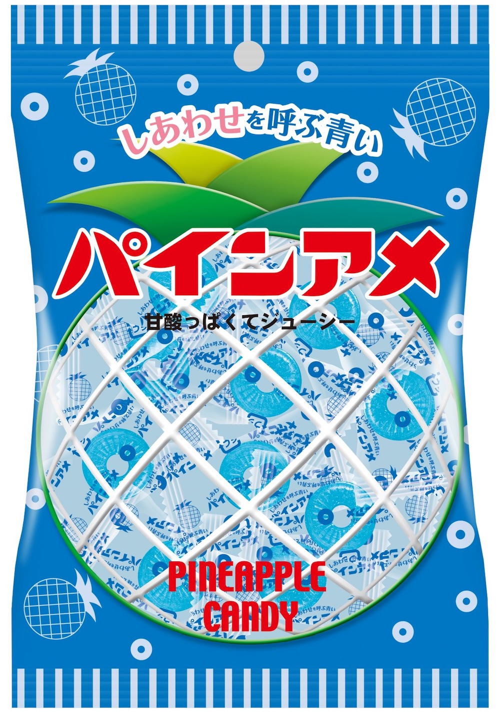 「パイン 青いパインアメ」税込み192円