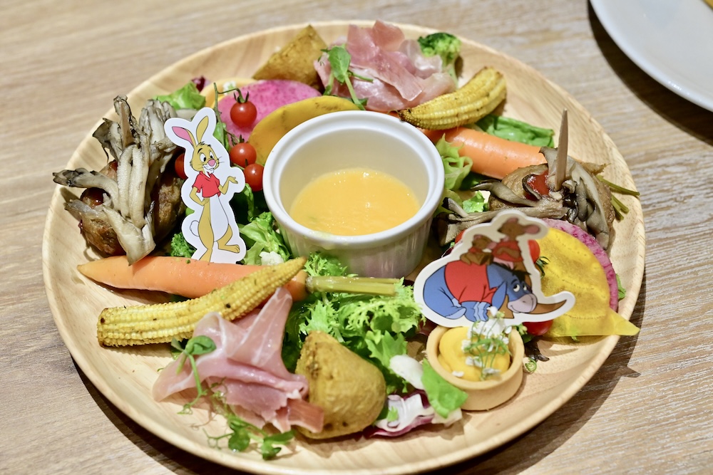 「森の仲間たちのアフタヌーンティーセット 〜Winnie the Pooh〜」イメージ
