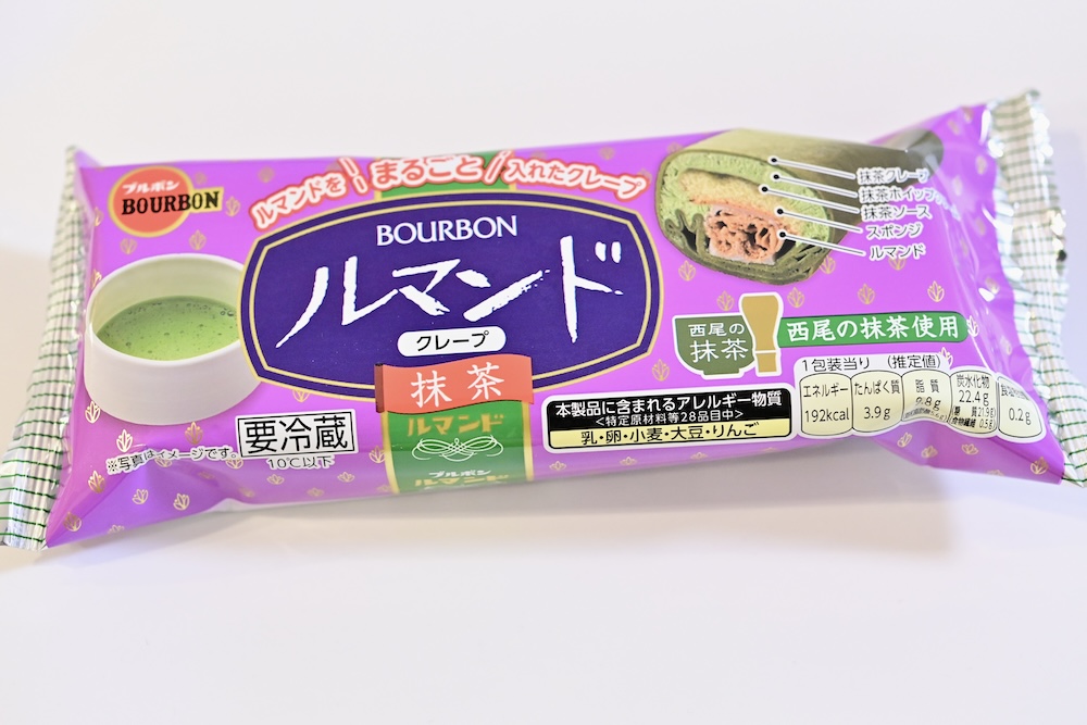 「ルマンドクレープ 抹茶」イメージ