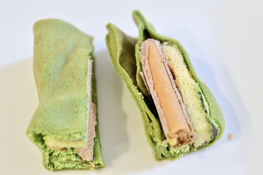 「ルマンドクレープ 抹茶」イメージ
