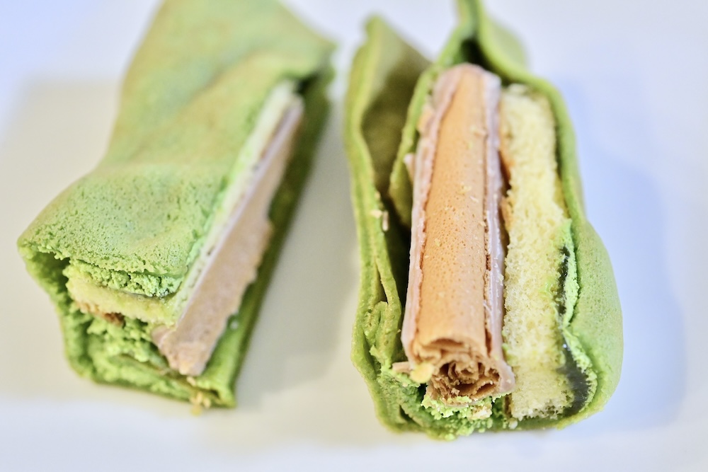 「ルマンドクレープ 抹茶」イメージ
