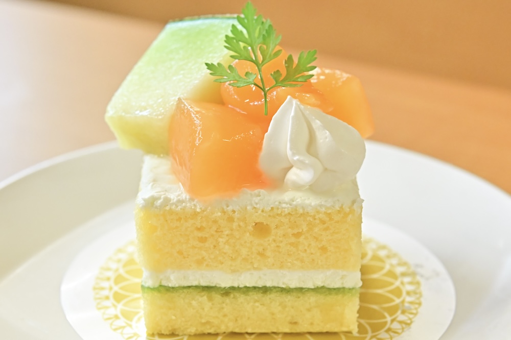 「国産ダブルメロンショートケーキ」税込み650円