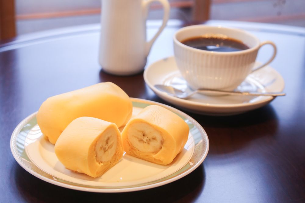 「バナナケーキ」1個・税込み345円