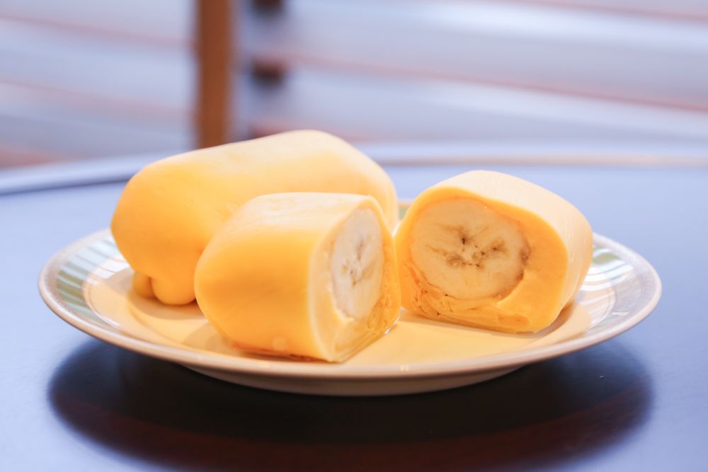 「バナナケーキ」1個・税込み345円
