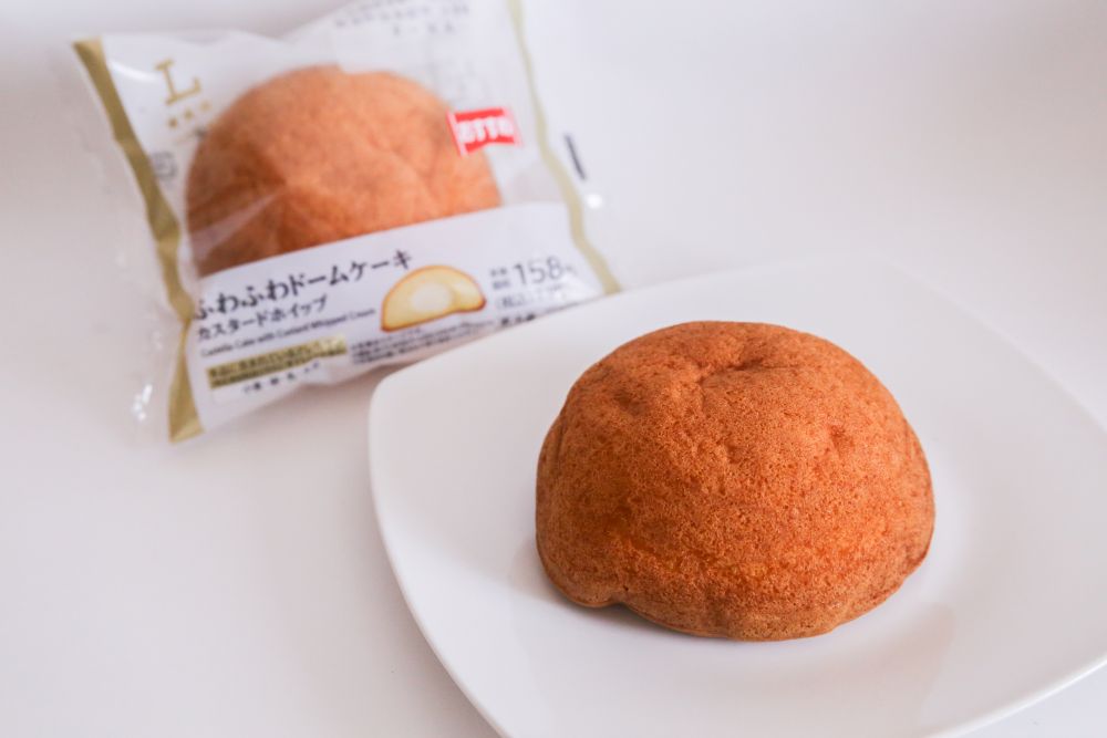 「ふわふわドームケーキ カスタードホイップ」イメージ