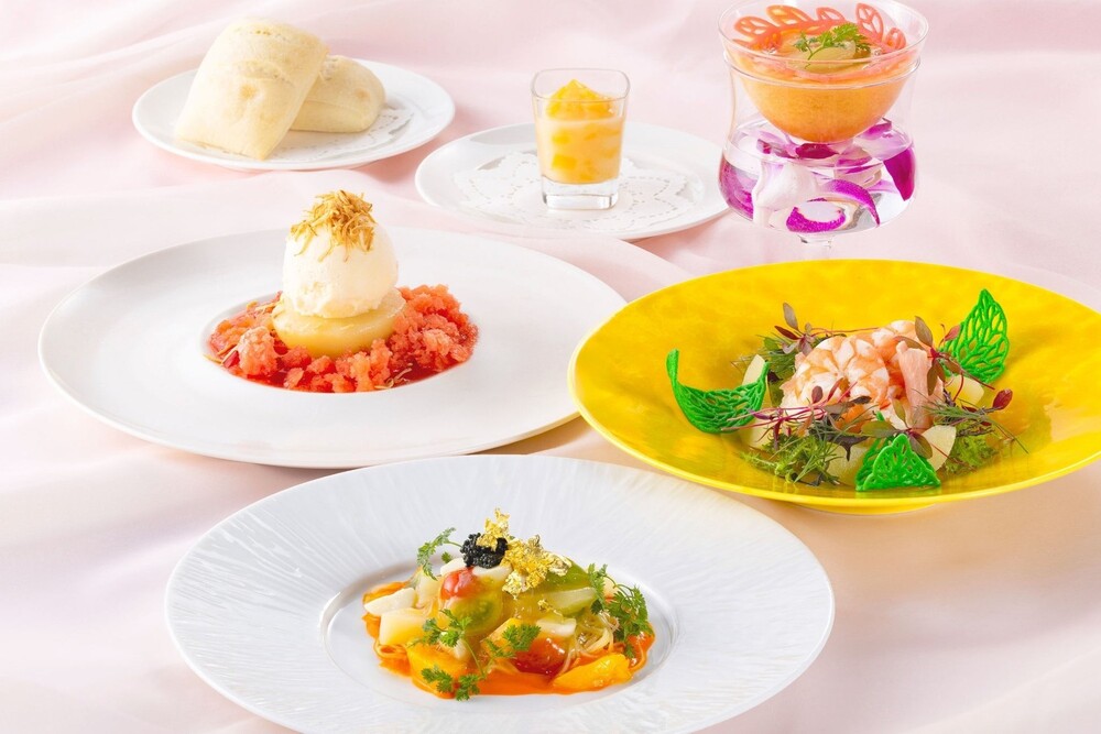 福岡サンパレス ホテル＆ホール、桃をテーマにしたフレンチランチ『La Pêche』開催