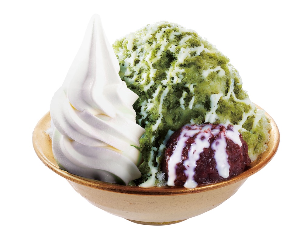 全エリア共通「宇治抹茶氷」通常サイズ・税込み680円～740円