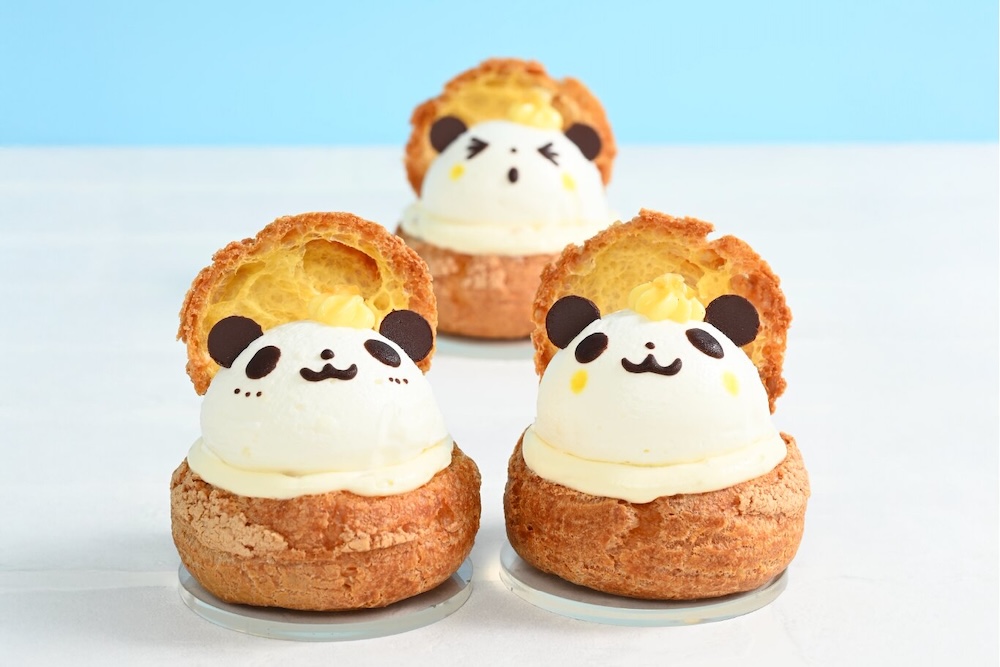 「瀬戸内レモンのパンダシュークリーム」イメージ