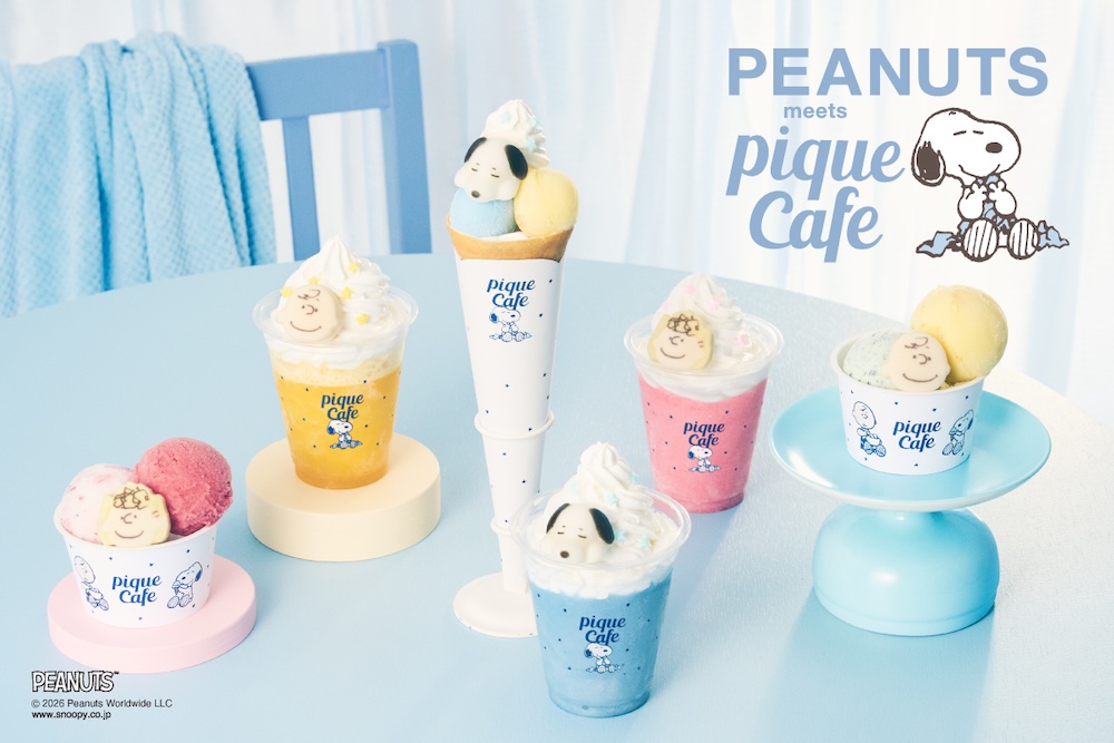 「PEANUTS meets GELATO PIQUE CAFE」イメージ