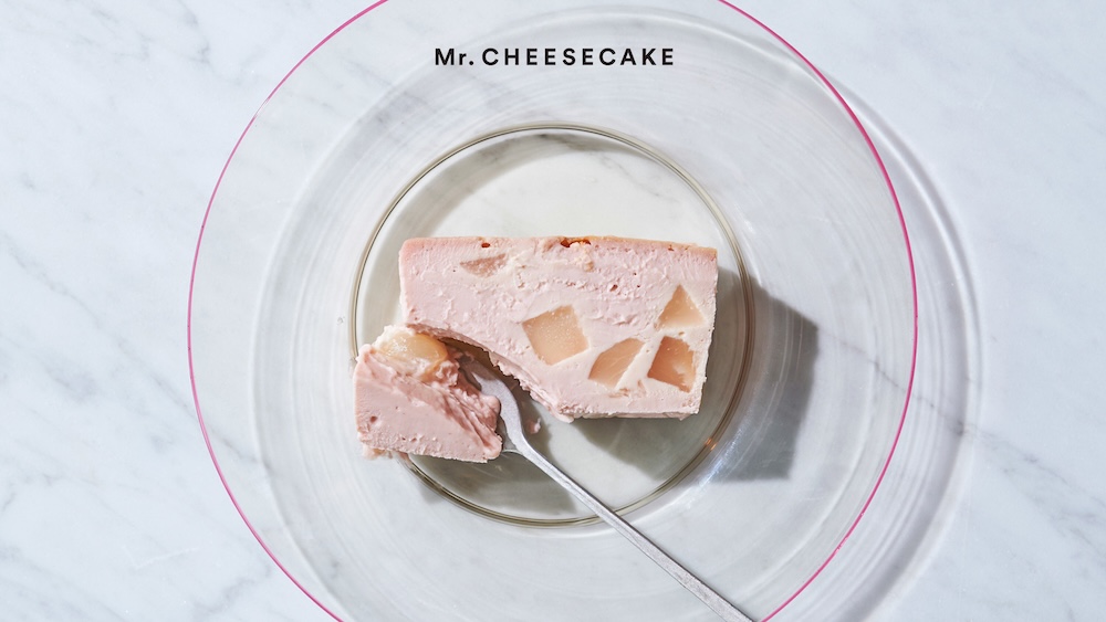 「ミスターチーズケーキ ピーチラズベリー」イメージ