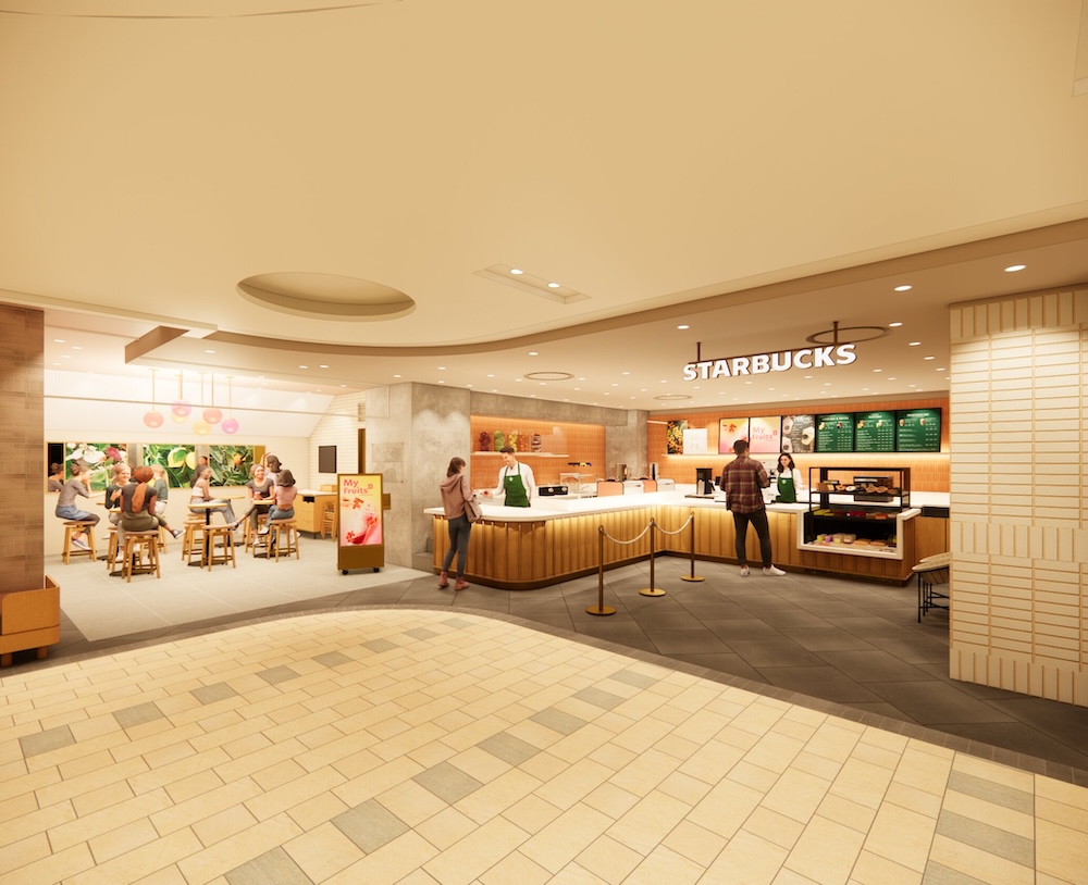 アトレ吉祥寺のスターバックス新店舗のイメージ