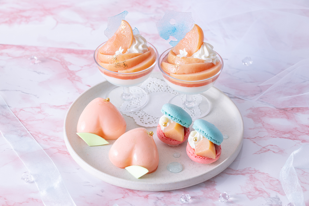 「Peach Afternoon Tea Set～Pink＆Aqua Blue～」イメージ